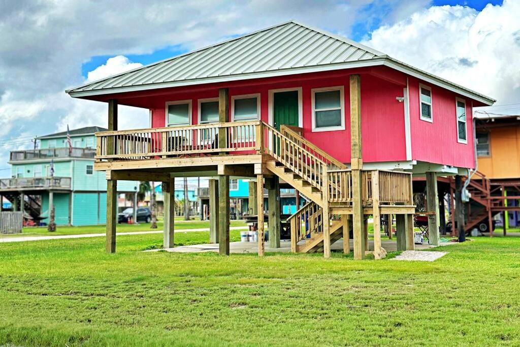 The Pink Flamingo Beach Gulf Views Freeport Exterior foto